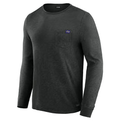 Baltimore Ravens J. Palmer In-The-Pocket Long Sleeve T-Shirt Black