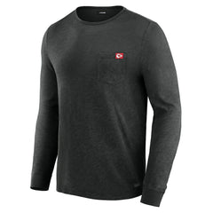 Kansas City Chiefs J. Palmer In-The-Pocket Long Sleeve T-Shirt Black
