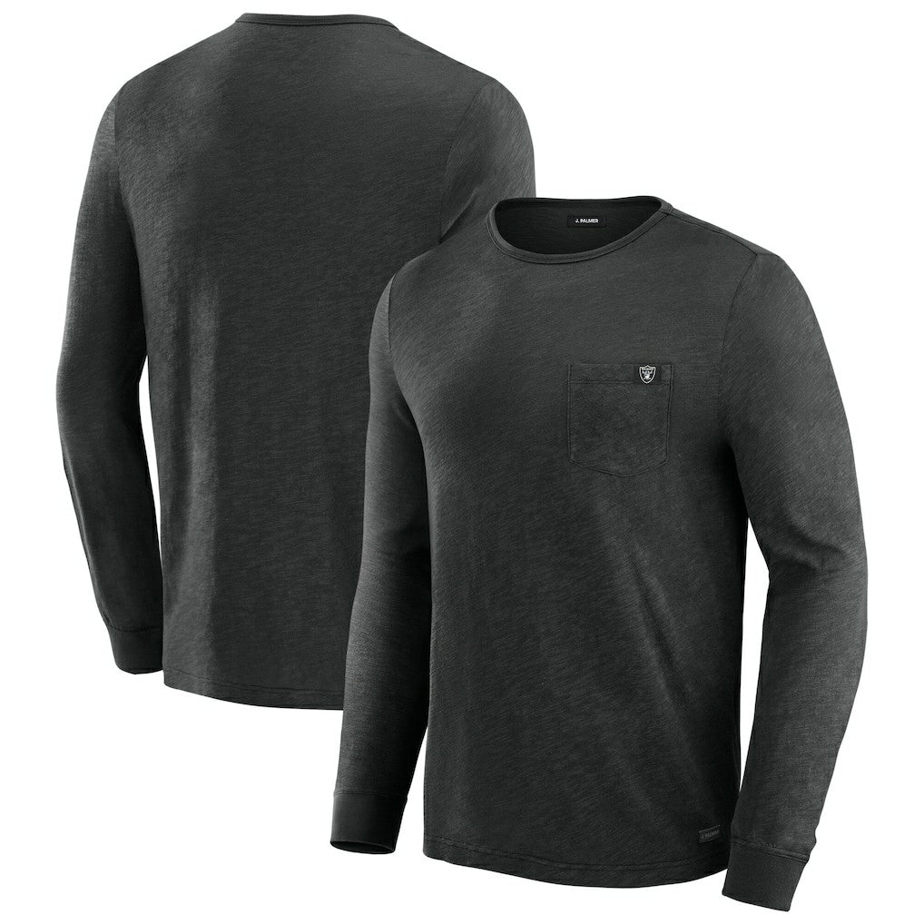 Las Vegas Raiders J. Palmer In-The-Pocket Long Sleeve T-Shirt Black