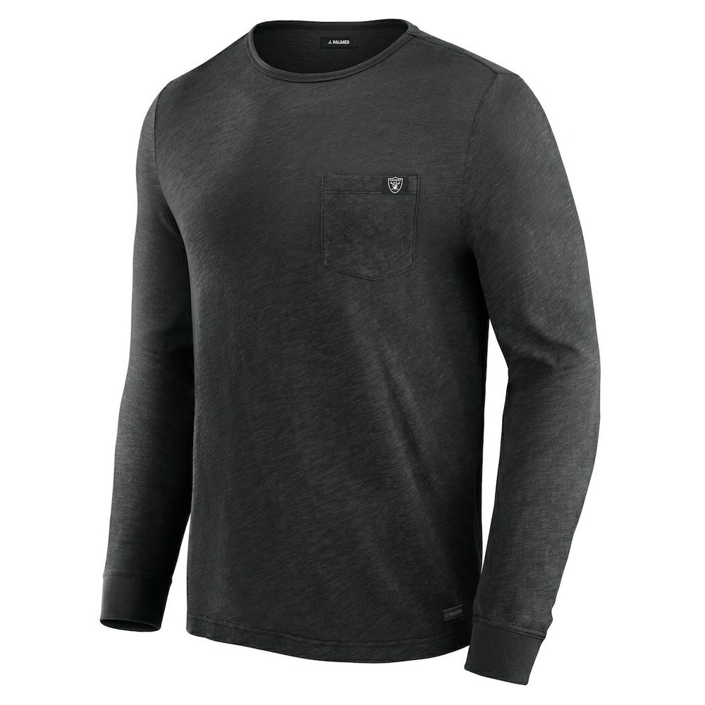 Las Vegas Raiders J. Palmer In-The-Pocket Long Sleeve T-Shirt Black