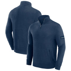 Seattle Seahawks J. Palmer Franchise Quarter-Zip Sweater Navy