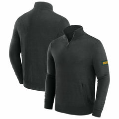 Green Bay Packers J. Palmer Franchise Quarter-Zip Sweater Black