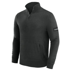 Las Vegas Raiders J. Palmer Franchise Quarter-Zip Sweater Black