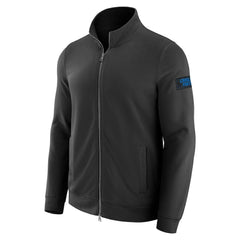 Carolina Panthers J. Palmer QB1 Full-Zip Sweatshirt Black