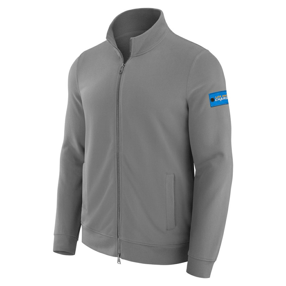 Los Angeles Chargers J. Palmer QB1 Full-Zip Sweatshirt Graphite