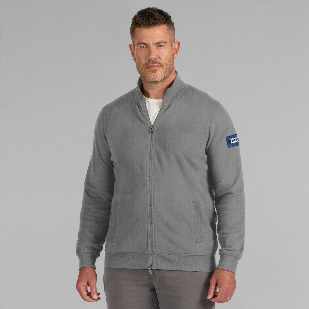 Indianapolis Colts J. Palmer QB1 Full-Zip Sweatshirt Graphite