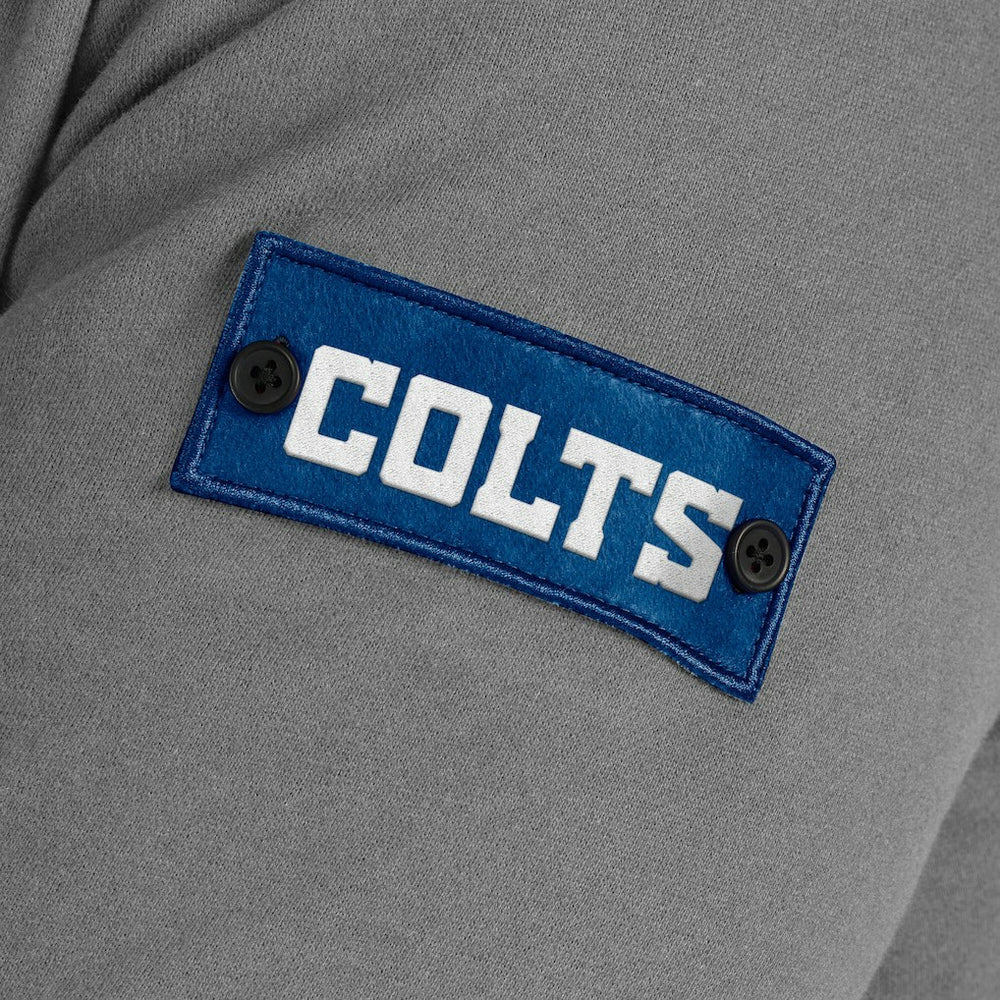 Indianapolis Colts J. Palmer QB1 Full-Zip Sweatshirt Graphite