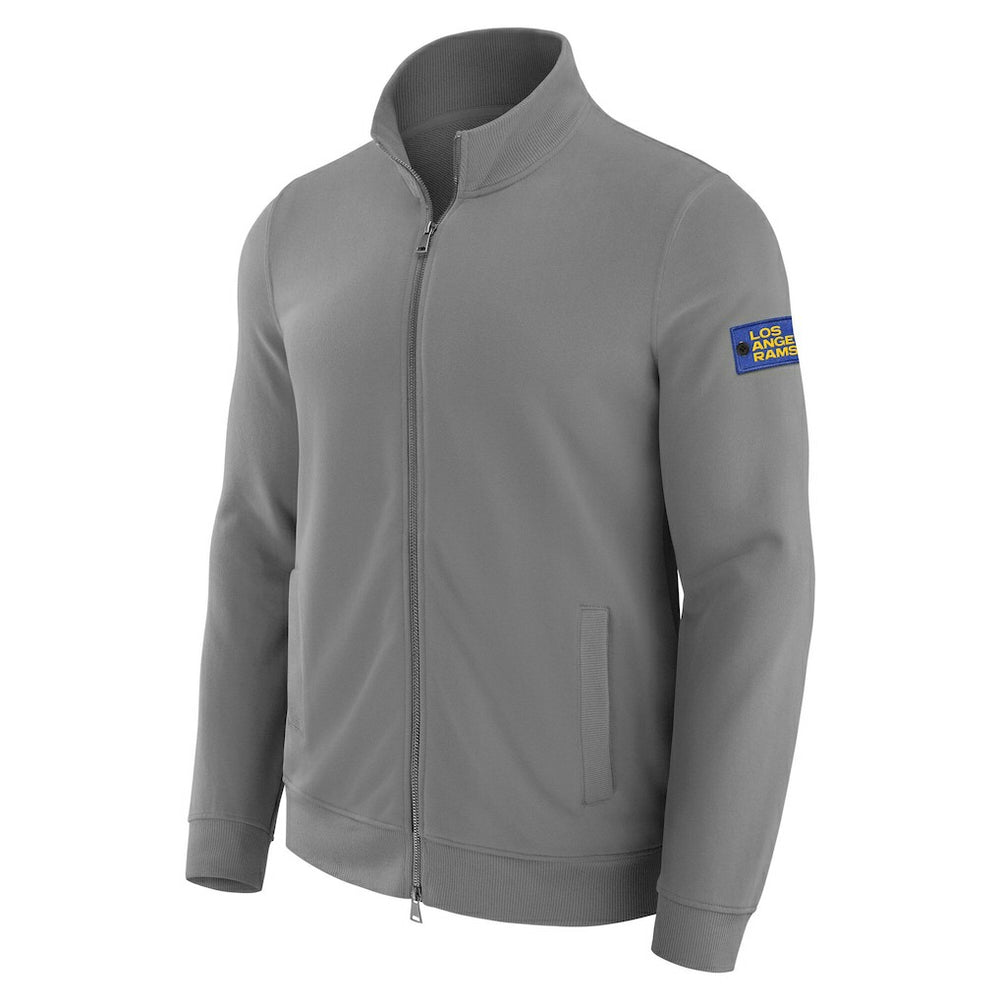 Los Angeles Rams J. Palmer QB1 Full-Zip Sweatshirt Graphite