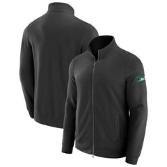New York Jets J. Palmer QB1 Full-Zip Sweatshirt Black