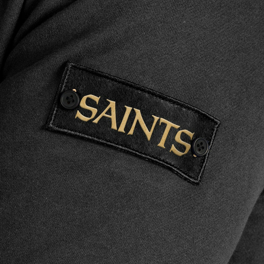 New Orleans Saints J. Palmer QB1 Full-Zip Sweatshirt Black