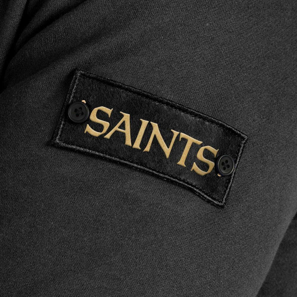 New Orleans Saints J. Palmer QB1 Full-Zip Sweatshirt Black