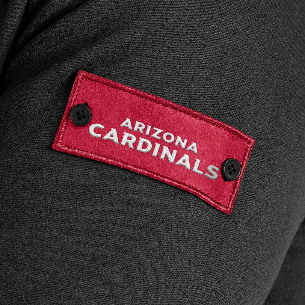 Arizona Cardinals J. Palmer QB1 Full-Zip Sweatshirt Black