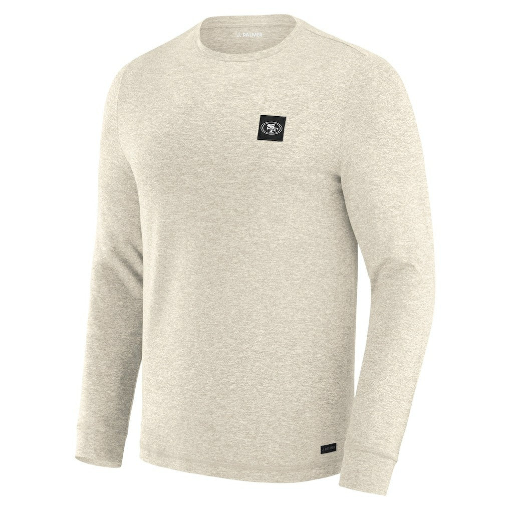 San Francisco 49ers J. Palmer Four Down Long Sleeve T-Shirt Cream