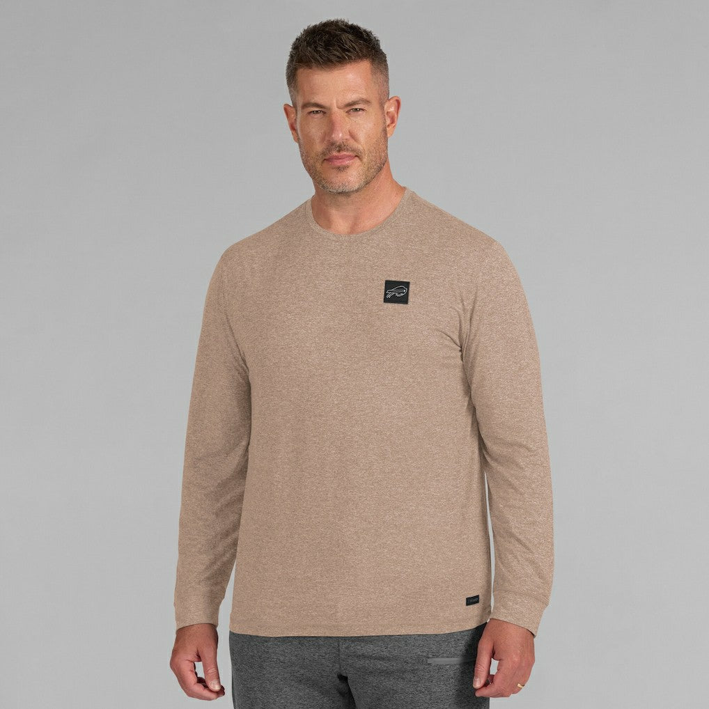 Buffalo Bills J. Palmer Four Down Long Sleeve T-Shirt Tan