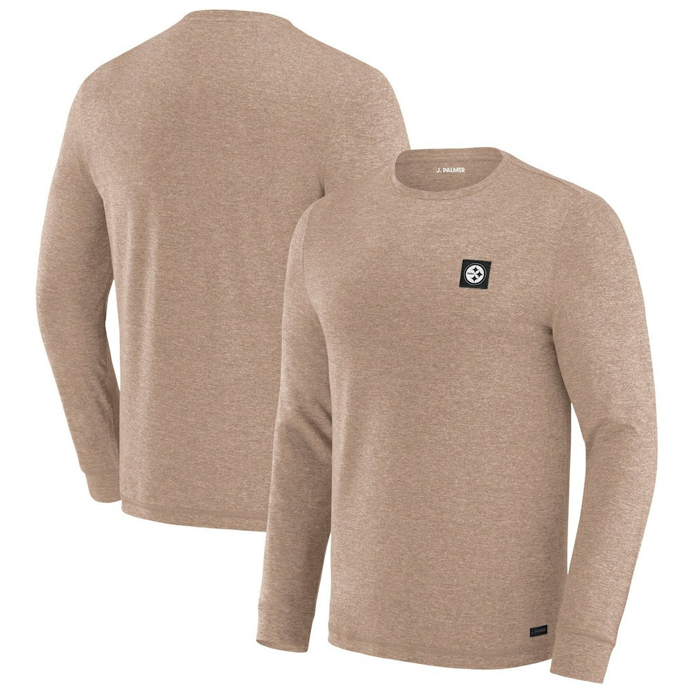 Pittsburgh Steelers J. Palmer Four Down Long Sleeve T-Shirt Tan