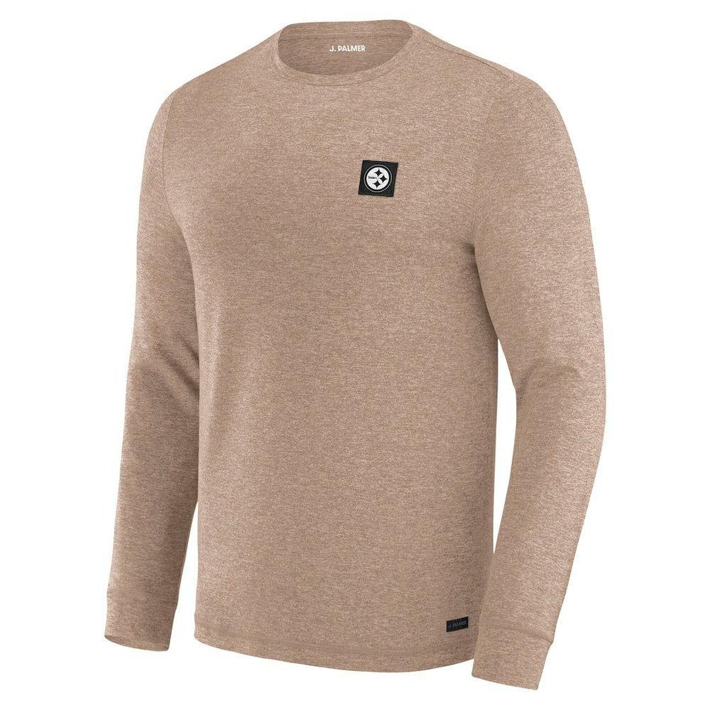 Pittsburgh Steelers J. Palmer Four Down Long Sleeve T-Shirt Tan