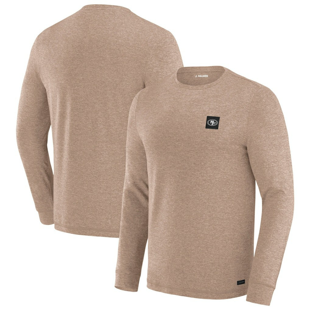 San Francisco 49ers J. Palmer Four Down Long Sleeve T-Shirt Tan