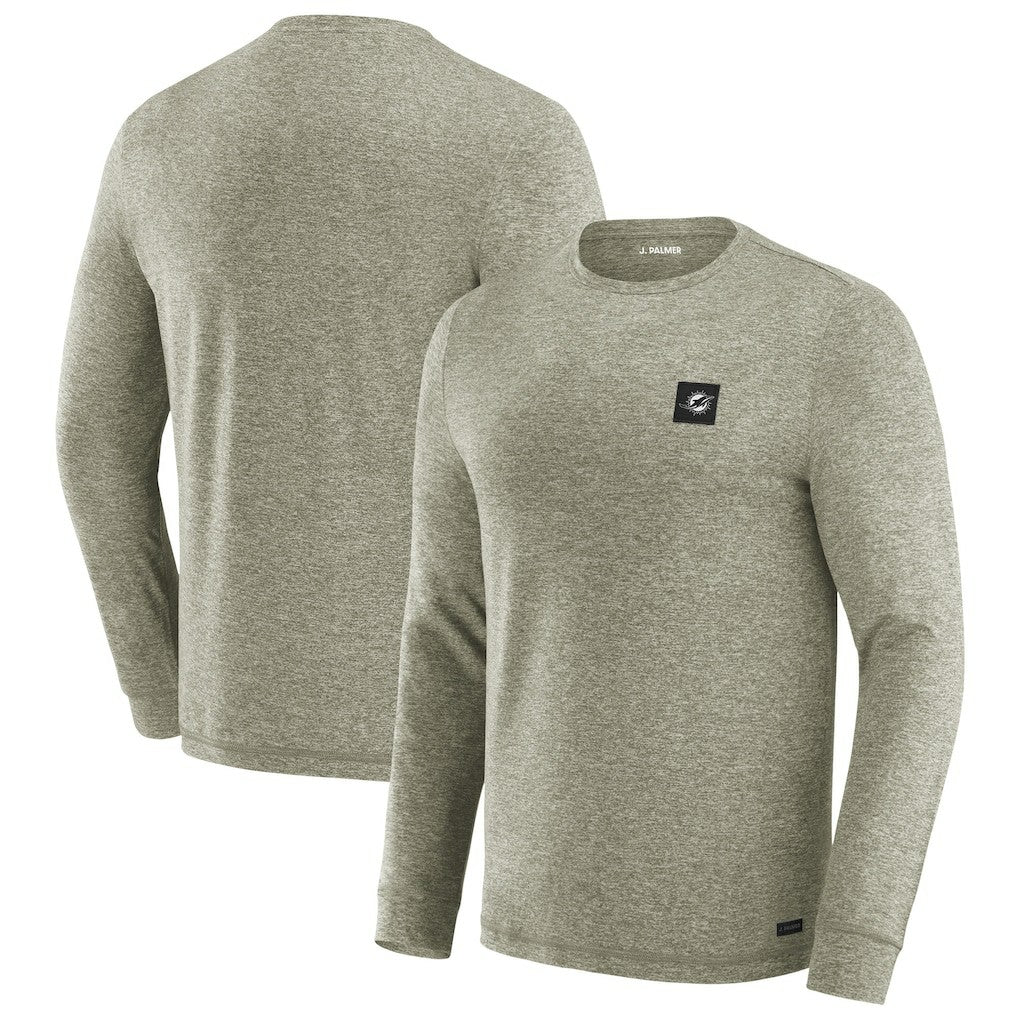 Miami Dolphins J. Palmer Four Down Long Sleeve T-Shirt Green