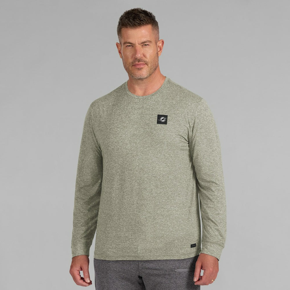 Miami Dolphins J. Palmer Four Down Long Sleeve T-Shirt Green