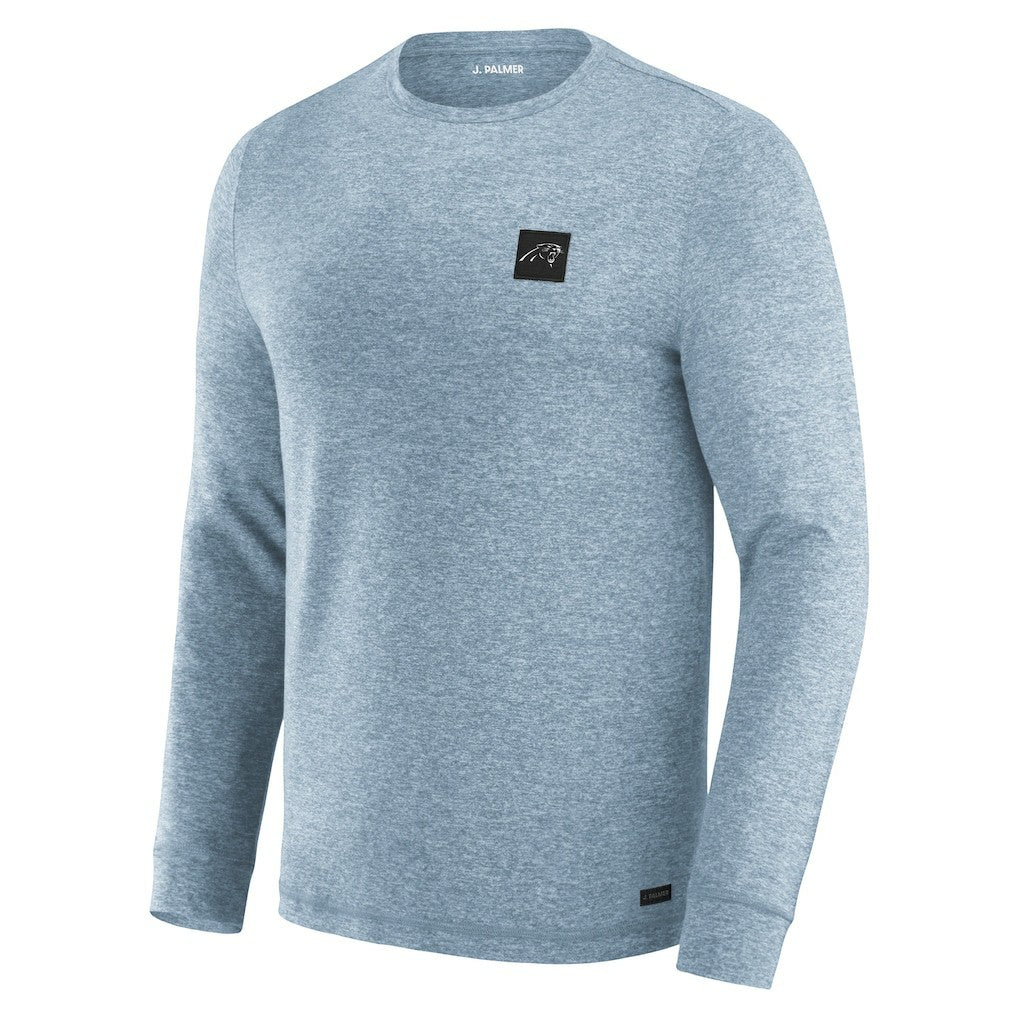 Carolina Panthers J. Palmer Four Down Long Sleeve T-Shirt Blue