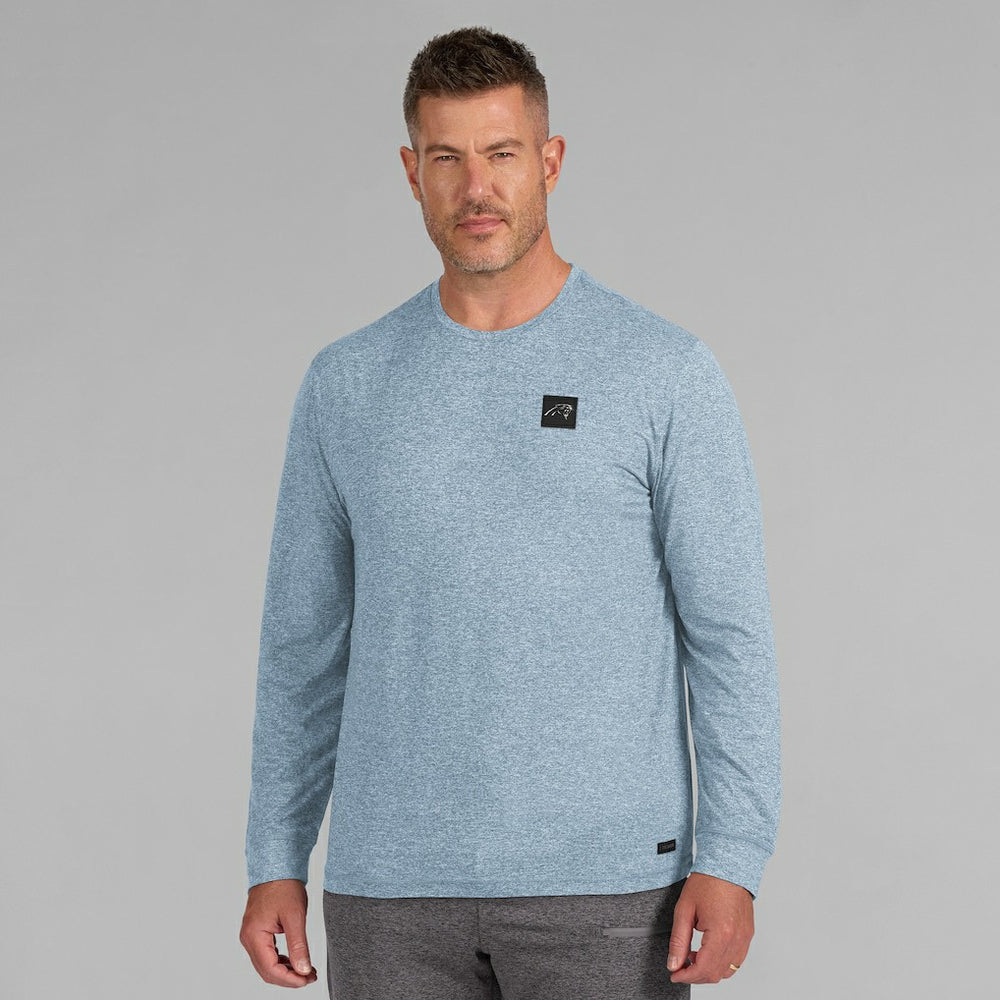 Carolina Panthers J. Palmer Four Down Long Sleeve T-Shirt Blue