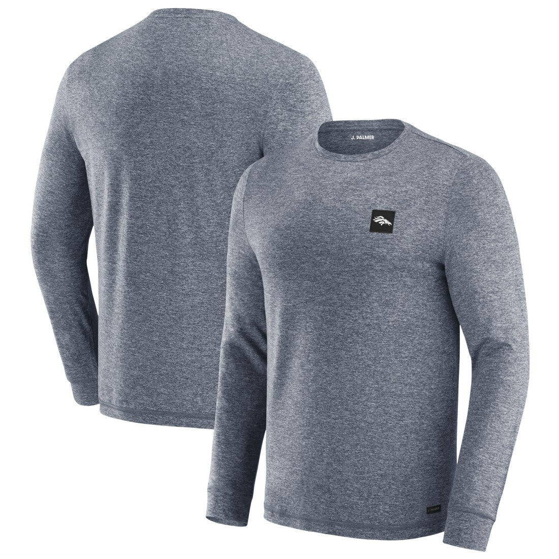 Denver Broncos J. Palmer Four Down Long Sleeve T-Shirt Navy