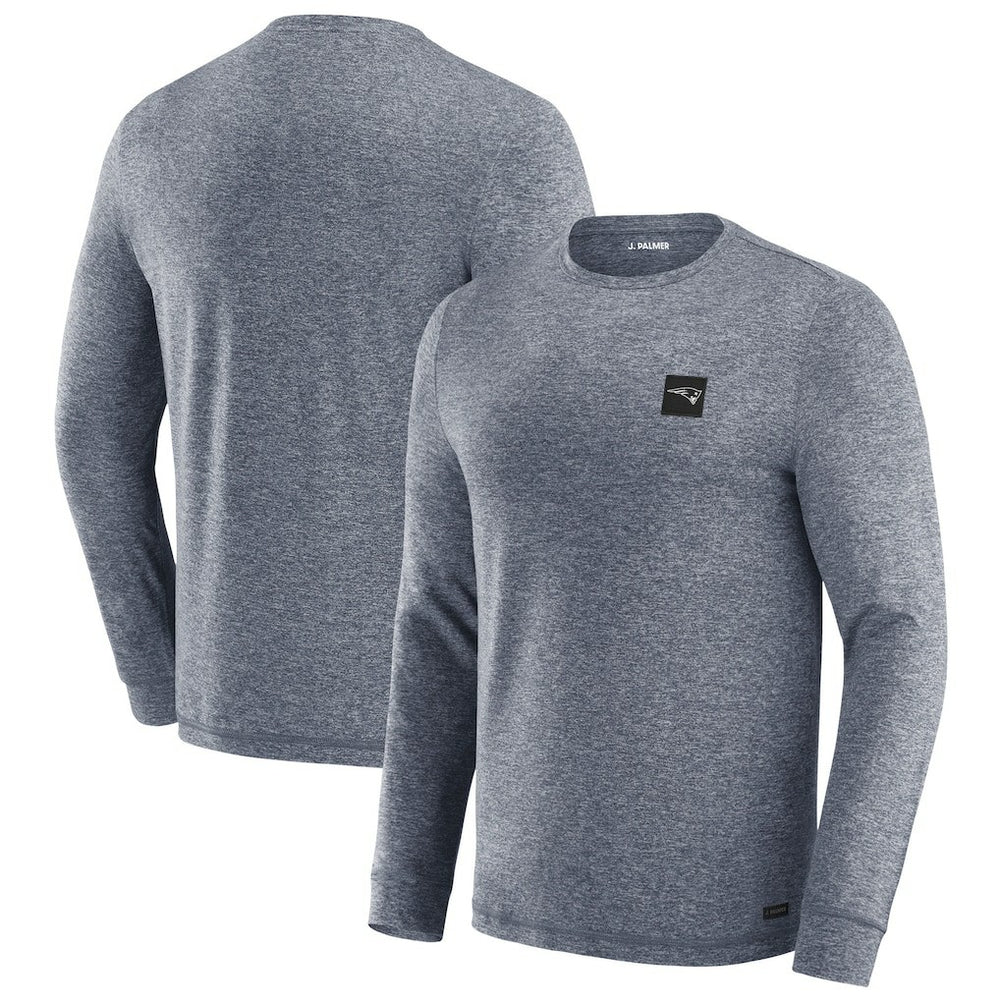 New England Patriots J. Palmer Four Down Long Sleeve T-Shirt Navy