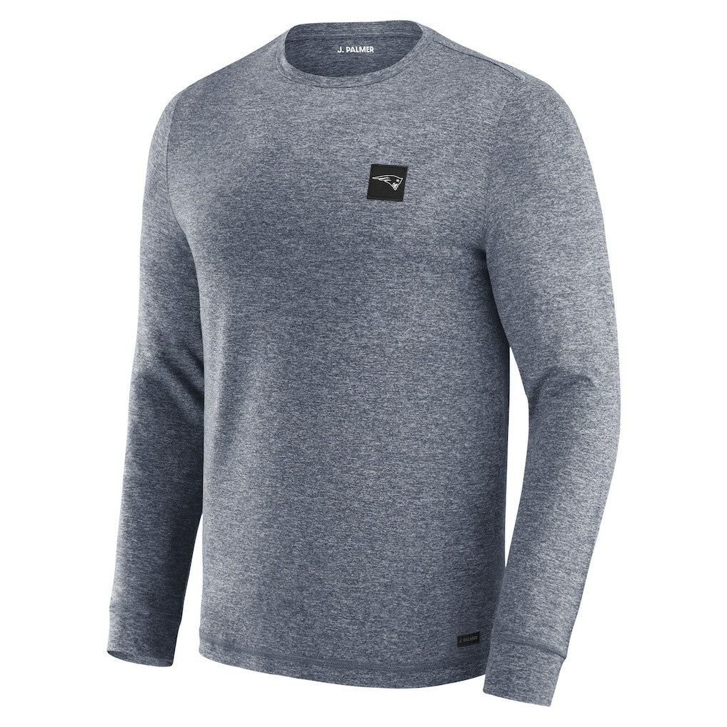 New England Patriots J. Palmer Four Down Long Sleeve T-Shirt Navy