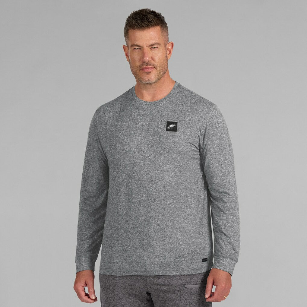 Philadelphia Eagles J. Palmer Four Down Long Sleeve T-Shirt Black