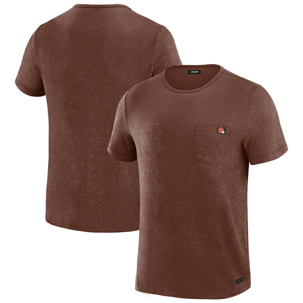 Cleveland Browns J. Palmer In-The-Pocket T-Shirt Brown