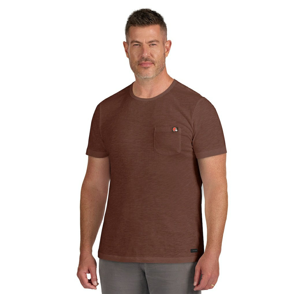 Cleveland Browns J. Palmer In-The-Pocket T-Shirt Brown