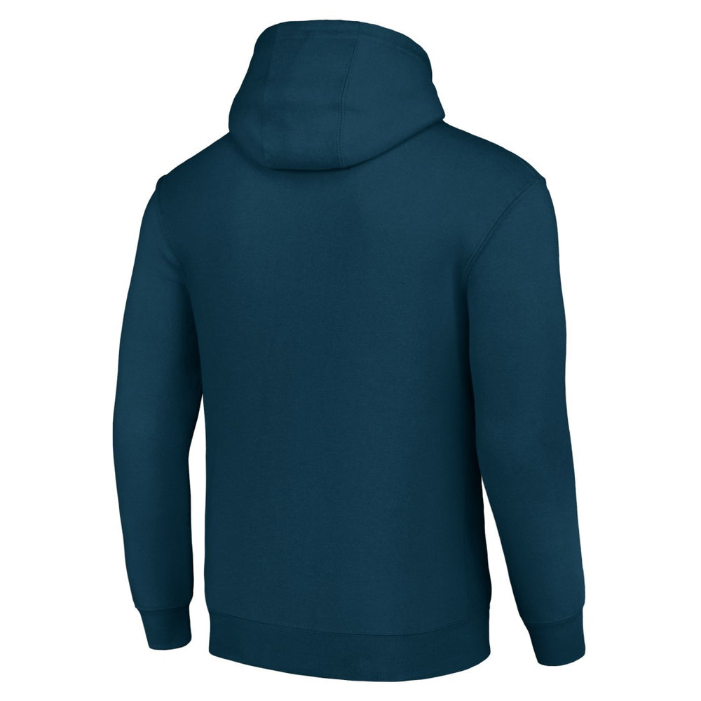 Denver Broncos Starter 80s Retro Pullover Hoodie Navy