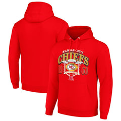 Kansas City Chiefs Starter 80s Retro Pullover Hoodie Red