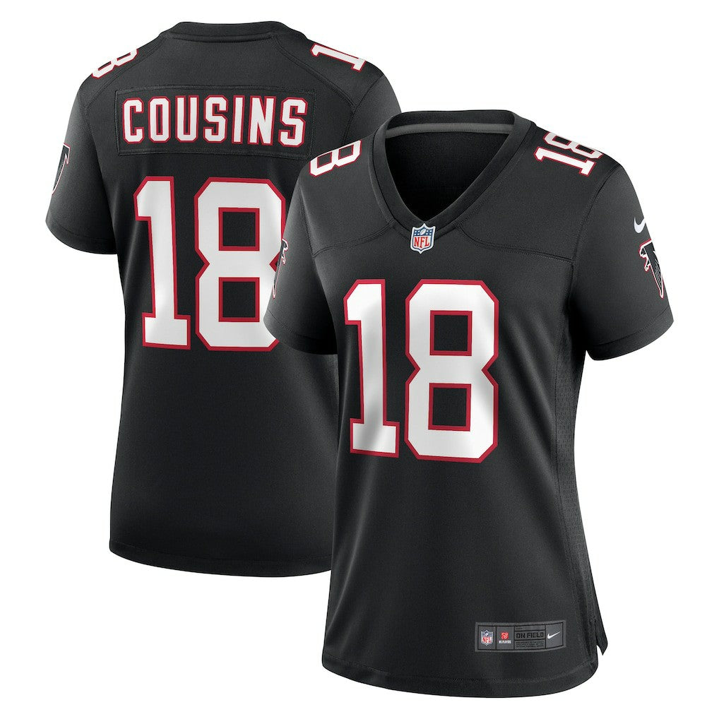 Nike Kirk Cousins Atlanta Falcons Women's Alternate Game Jersey Black
