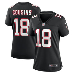 Nike Kirk Cousins Atlanta Falcons Women's Alternate Game Jersey Black