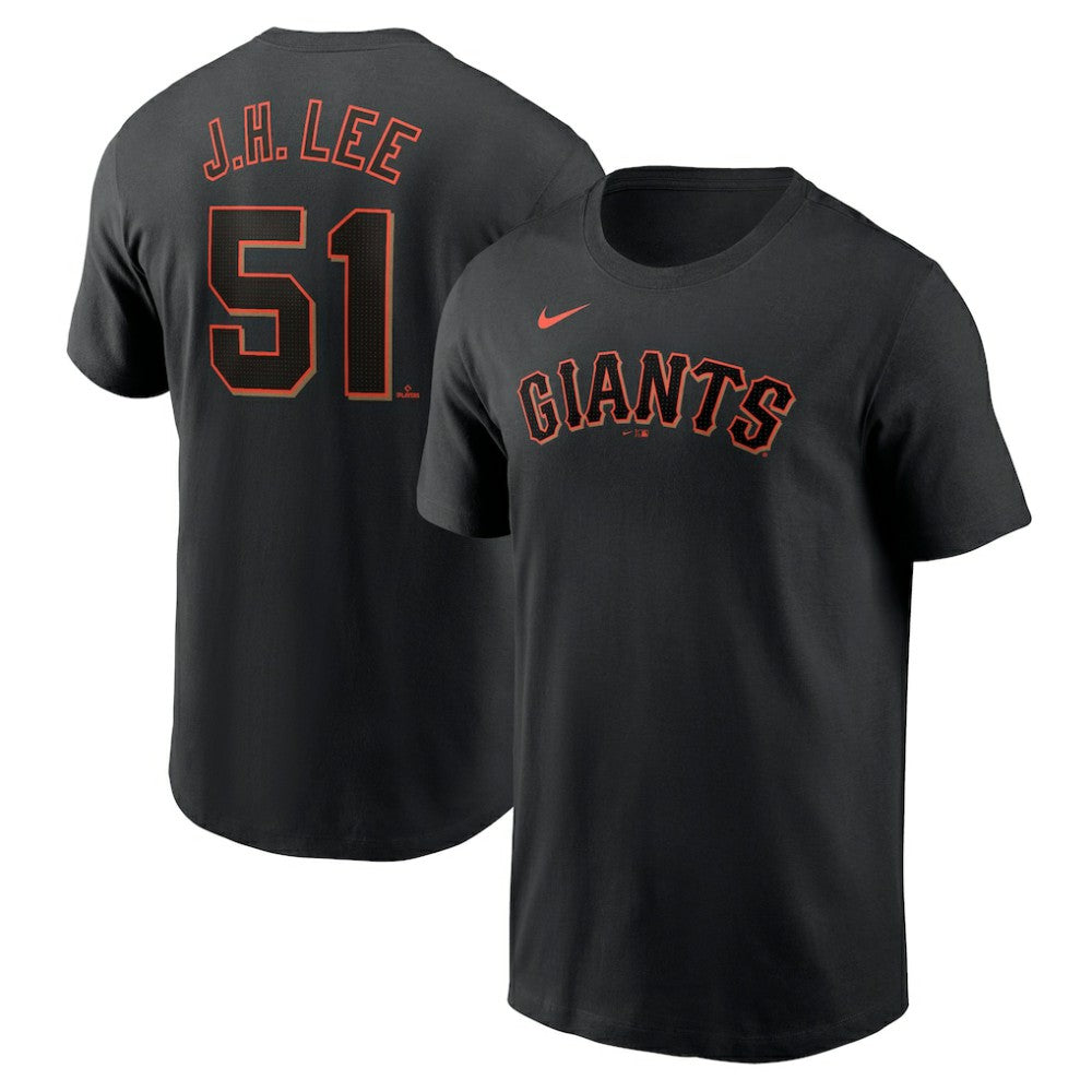 Jung Hoo Lee San Francisco Giants Nike  Fuse Name & Number T-Shirt - Black - Nike Sale