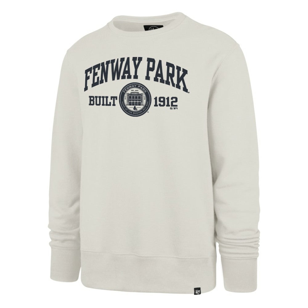 Boston Red Sox '47 Fenway Park Tonal Pullover Sweatshirt - Natural - 47 brand Sale