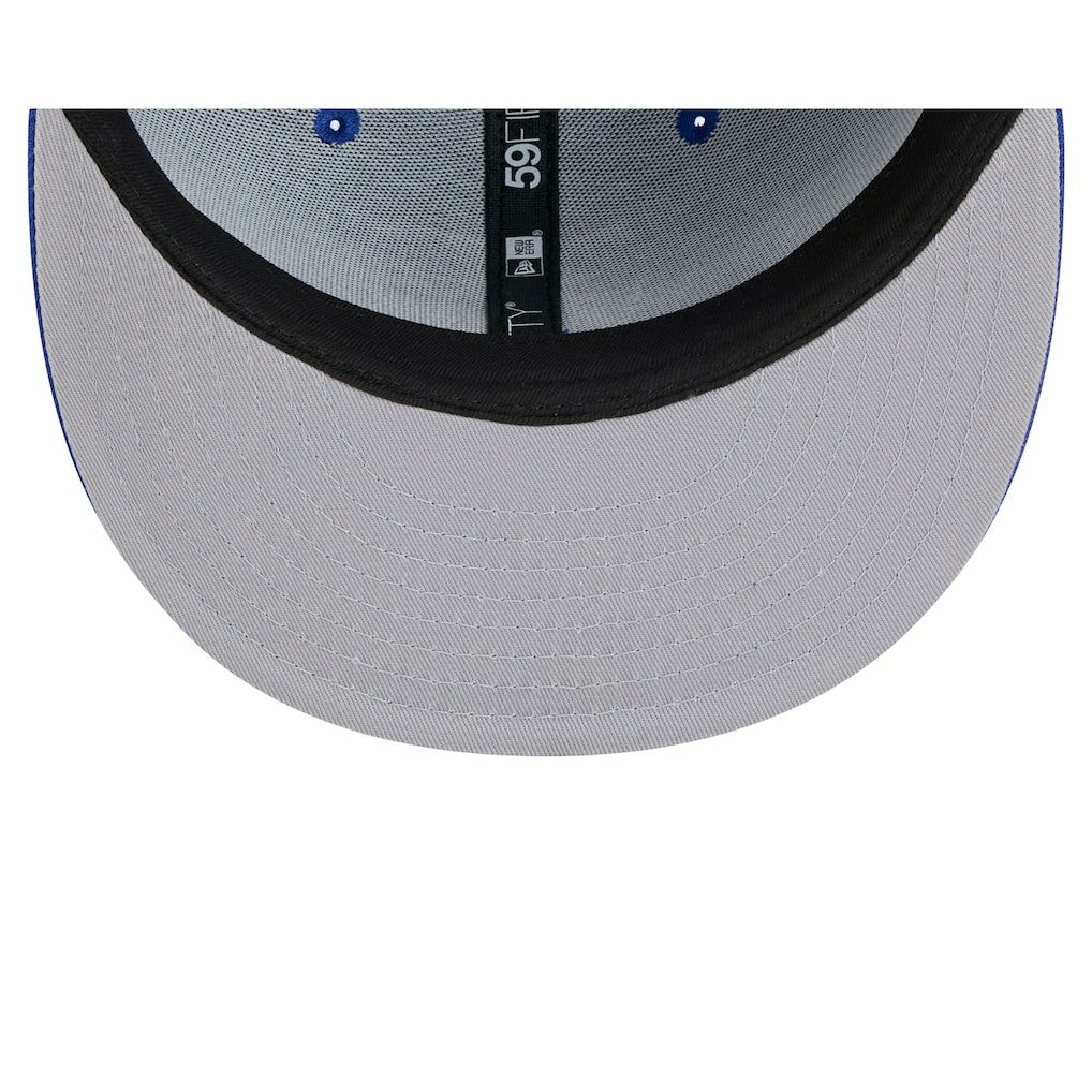 Philadelphia 76ers 2024/25 City Edition Alternate 59FIFTY Fitted Hat Royal | New Era Near Me