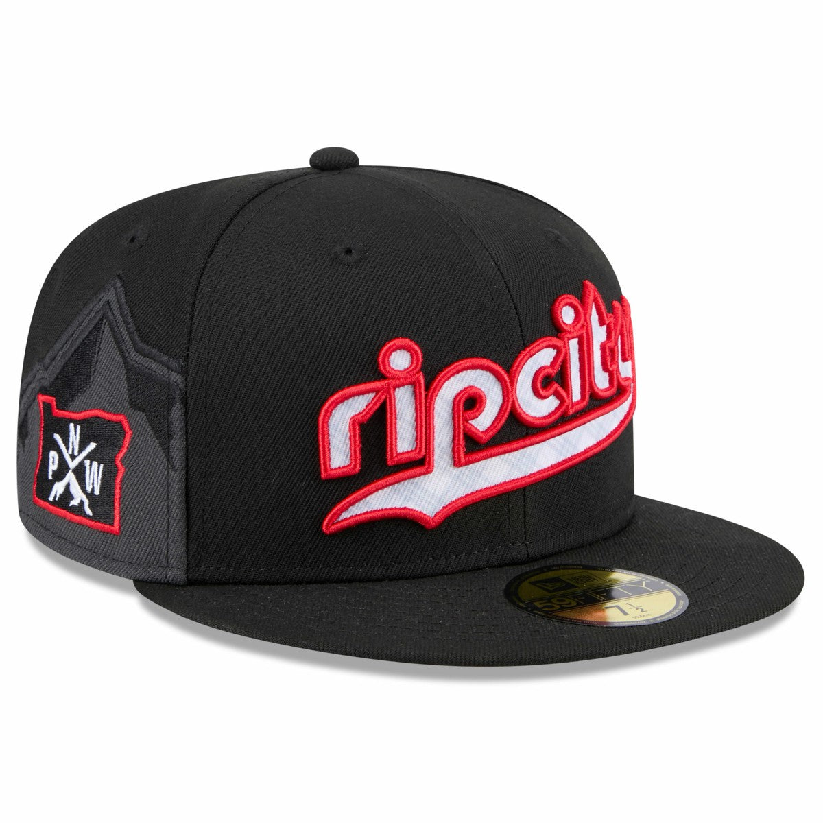 Portland Trail Blazers 2024/25 City Edition 59FIFTY Fitted Hat Black | New Era discount