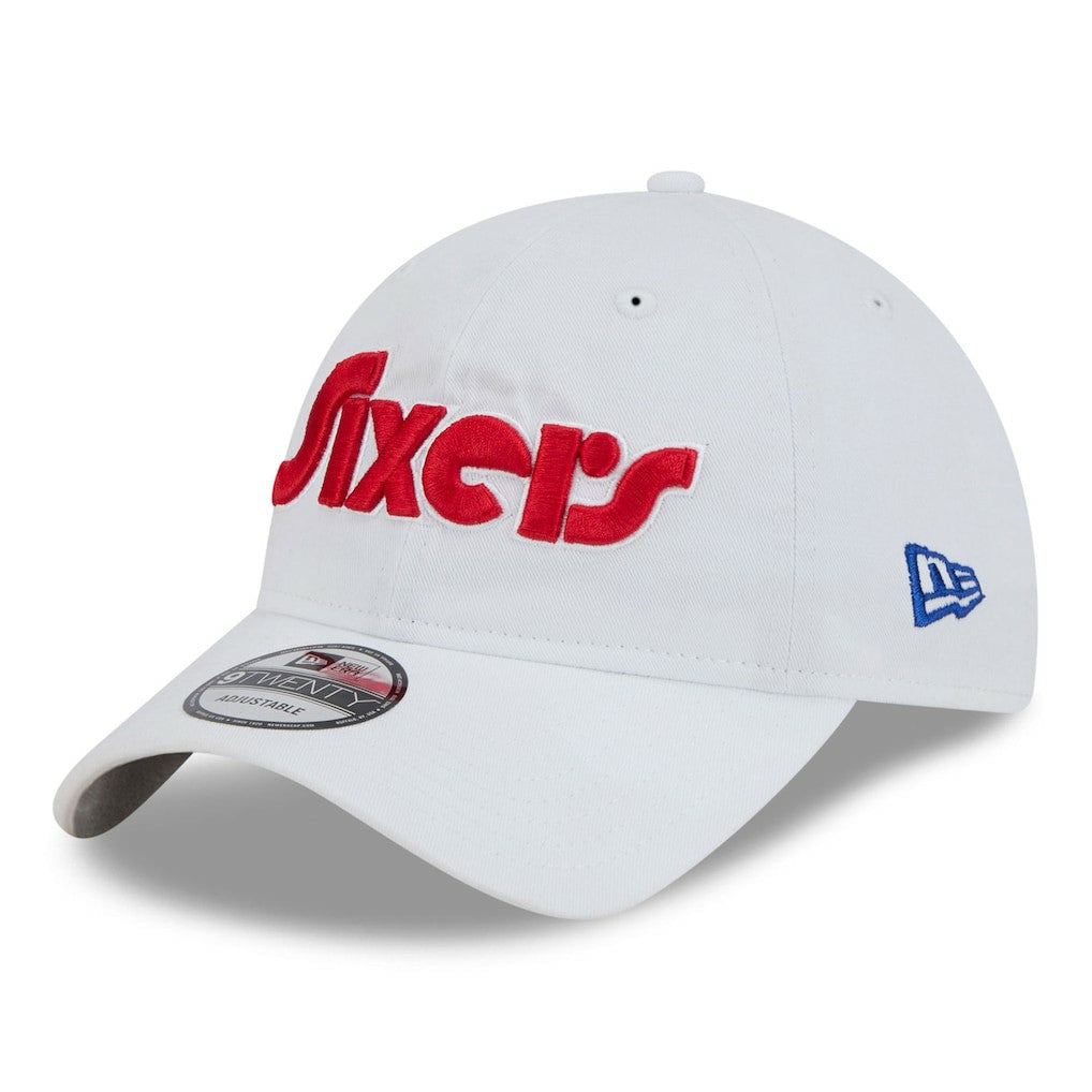 Philadelphia 76ers 2024/25 City Edition 9TWENTY Adjustable Hat White | New Era US