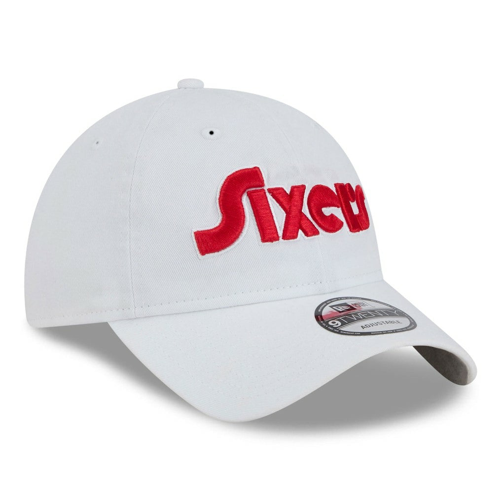 Philadelphia 76ers 2024/25 City Edition 9TWENTY Adjustable Hat White | New Era US