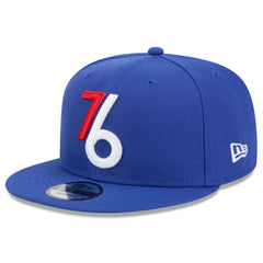 Philadelphia 76ers 2024/25 City Edition Alternate 9FIFTY Snapback Hat Royal | New Era Lifestyle