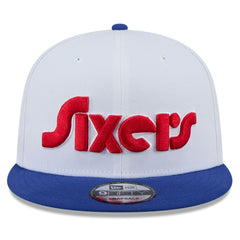 Philadelphia 76ers 2024/25 City Edition 9FIFTY Snapback Hat White | New Era outlet