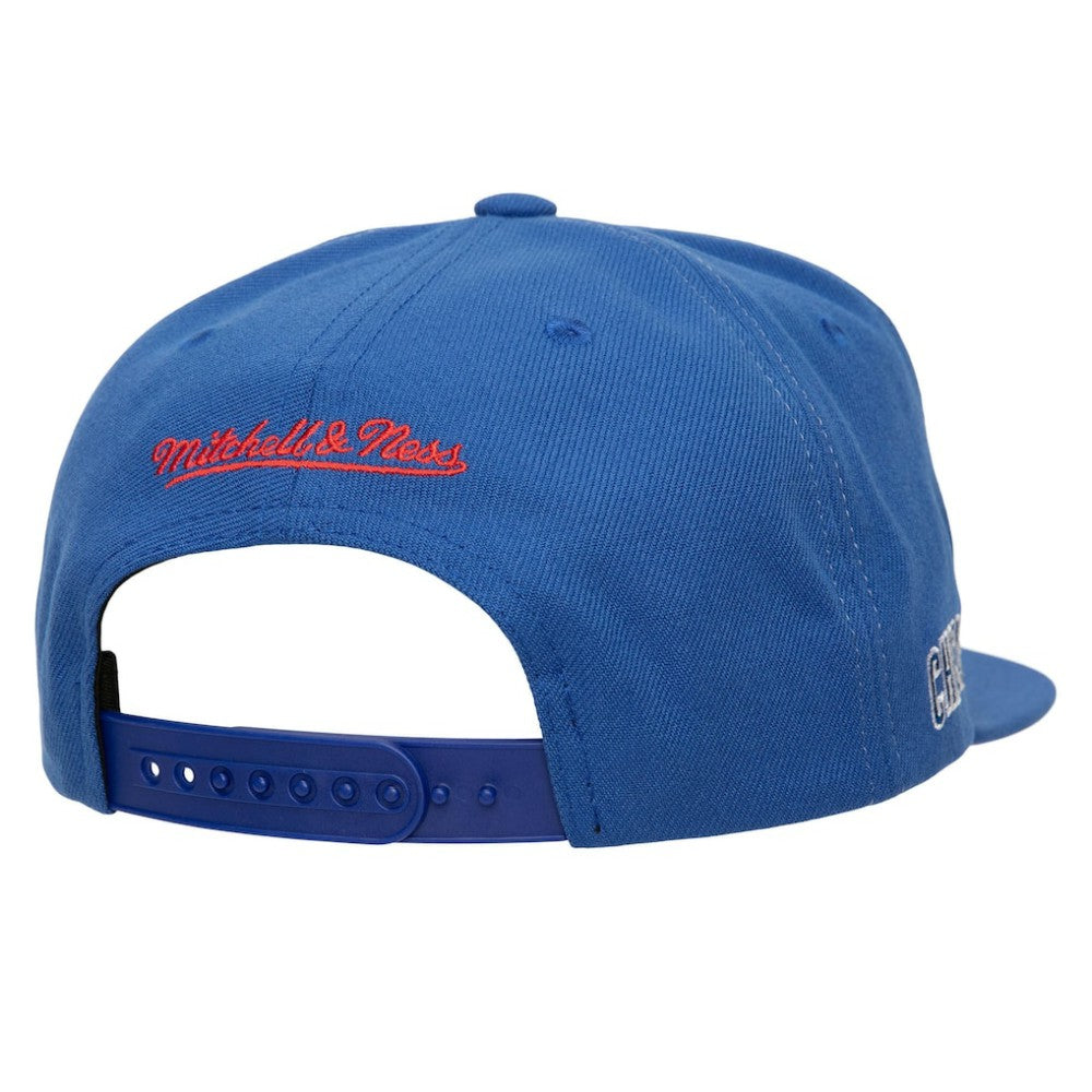 Chicago Cubs Mitchell & Ness Full Frontal Snapback Hat - Royal - Mitchell & Ness Online