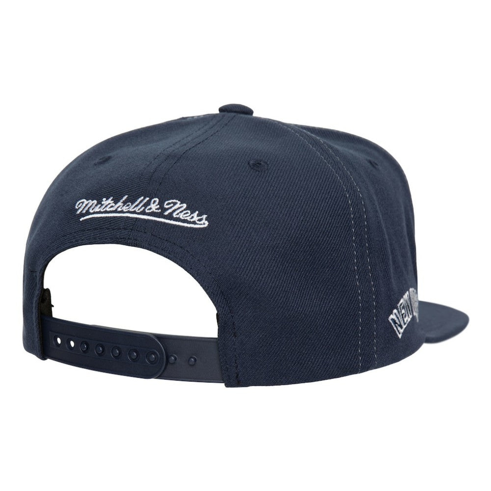 New York Yankees Mitchell & Ness Full Frontal Snapback Hat - Navy - Mitchell & Ness Sale