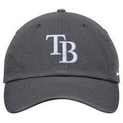 Tampa Bay Rays Nike Club Adjustable Hat - Gray - Nike Sale