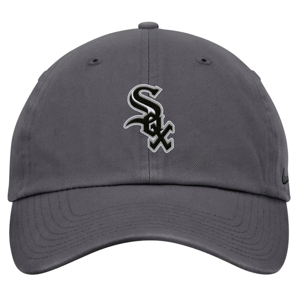 Chicago White Sox Nike Club Adjustable Hat - Gray - Nike Lifestyle