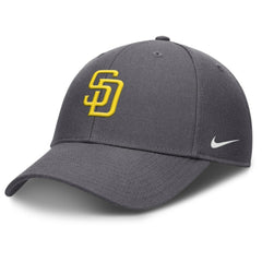 San Diego Padres Nike Club Performance Adjustable Hat - Gray - Nike Sale