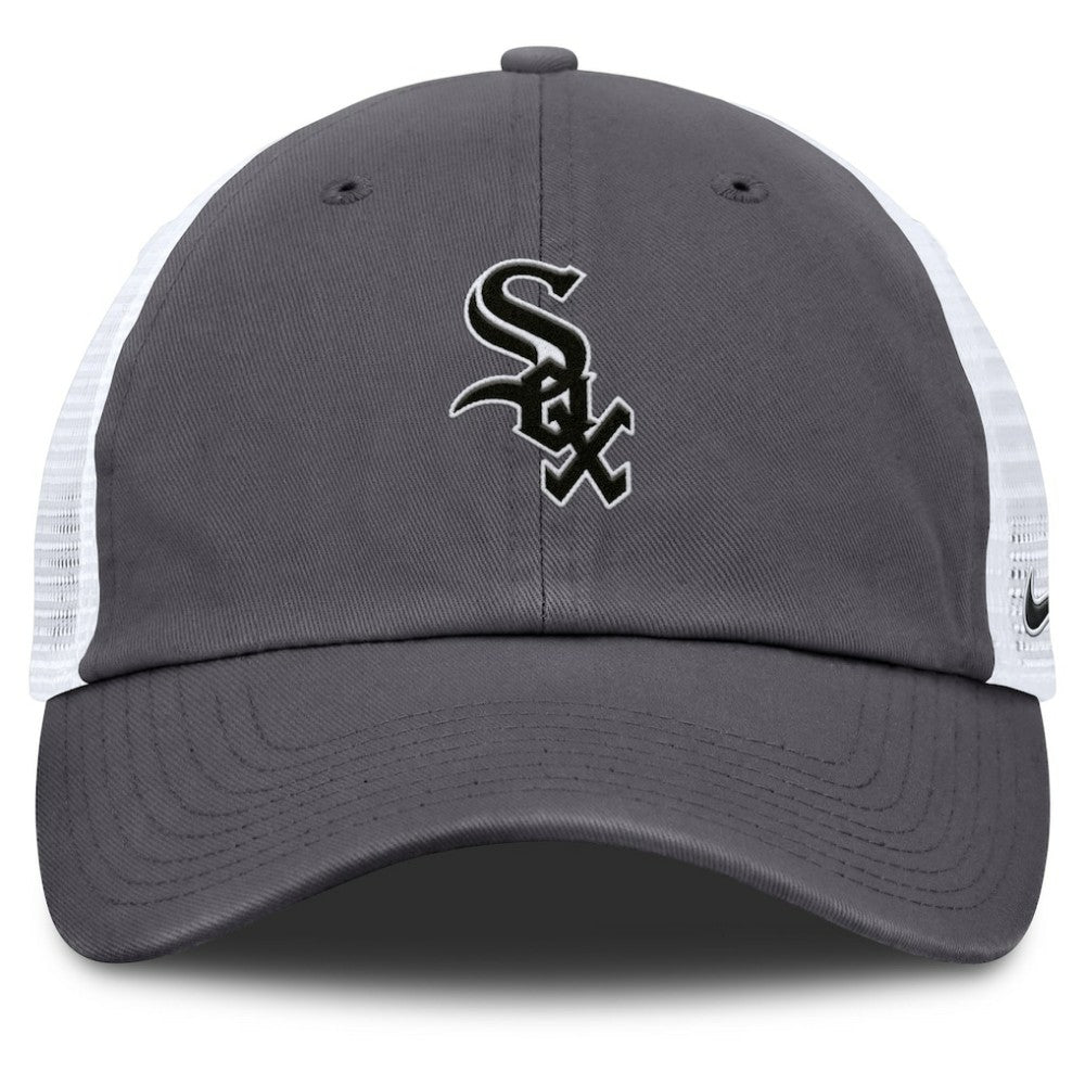 Chicago White Sox Nike Adjustable Trucker Hat - Gray - Nike on Sale