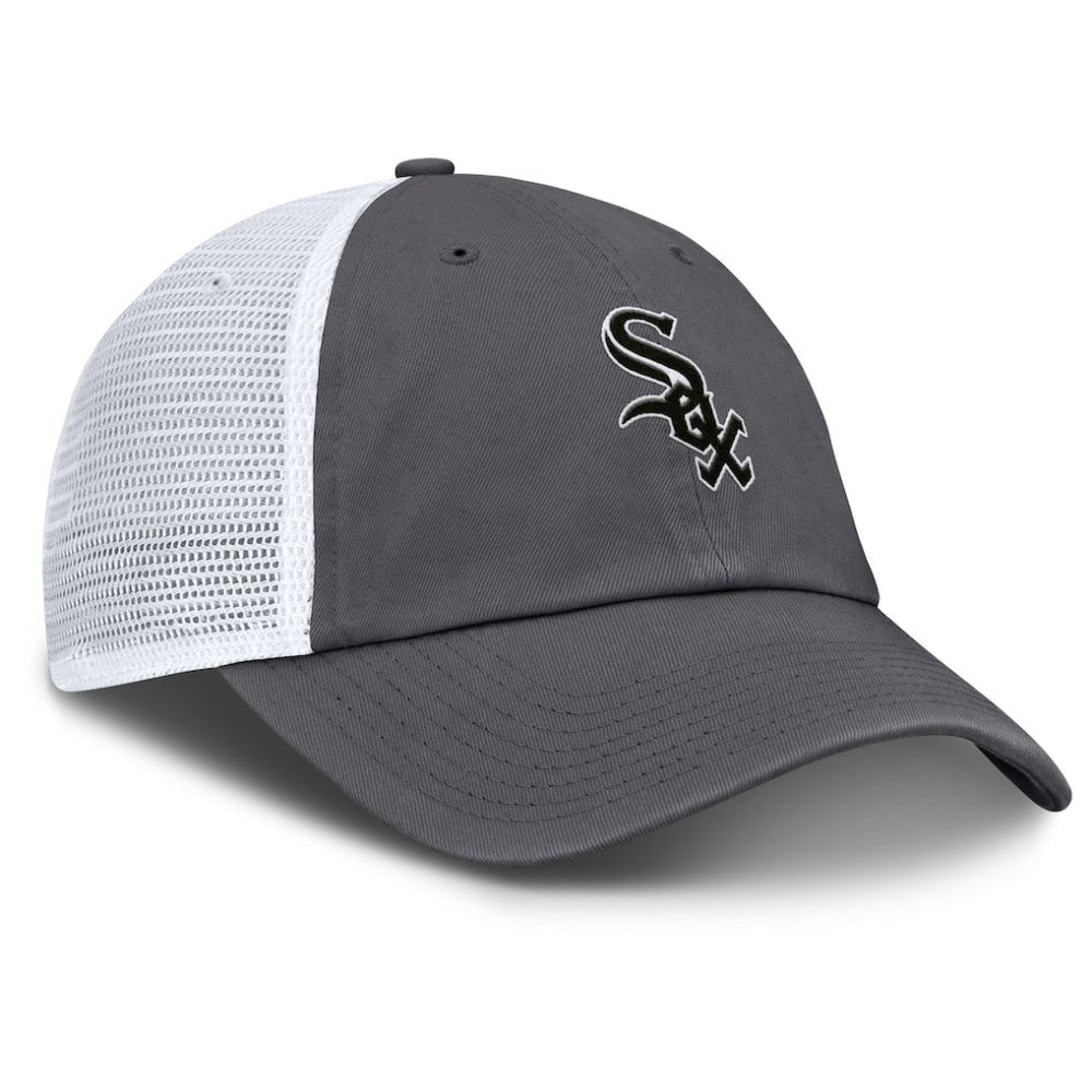 Chicago White Sox Nike Adjustable Trucker Hat - Gray - Nike on Sale